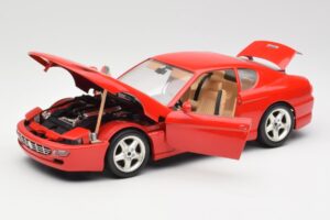 Ferrari 456 GT Czerwony Bburago 1:18 3036-M1 Metal — zdjęcie 2 z 8