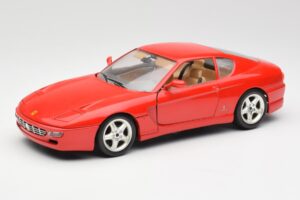 Ferrari 456 GT Czerwony Bburago 1:18 3036-M1 Metal