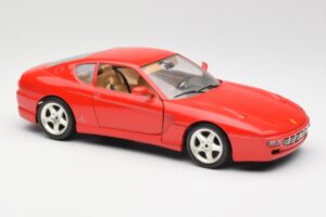 Ferrari 456 GT Czerwony Bburago 1:18 3036-M1 Metal — zdjęcie 6 z 8