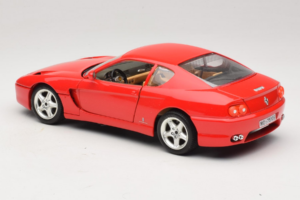 Ferrari 456 GT Czerwony Bburago 1:18 3046-R1 Metal — zdjęcie 7 z 8