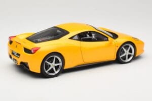 Ferrari 458 Italia Żółty Hot Wheels 1:18 P9894 Metal — zdjęcie 3 z 8