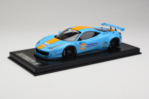 Ferrari 458 LB Works Gulf Blue Orange BBA 1:18 REMC033 Żywica — zdjęcie 2 z 7