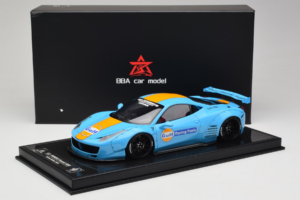 Ferrari 458 LB Works Gulf Blue Orange BBA 1:18 REMC033 Żywica — zdjęcie 7 z 7