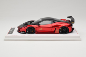 Ferrari 458 Liberty Walk LB-Silhouette WORKS GT Candy Czerwony IVY Merit 1:18 REMC003 Żywica