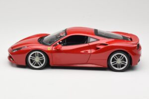 Ferrari 488 GTB Czerwony Bburago 1:18 18-16008 Metal — zdjęcie 4 z 8