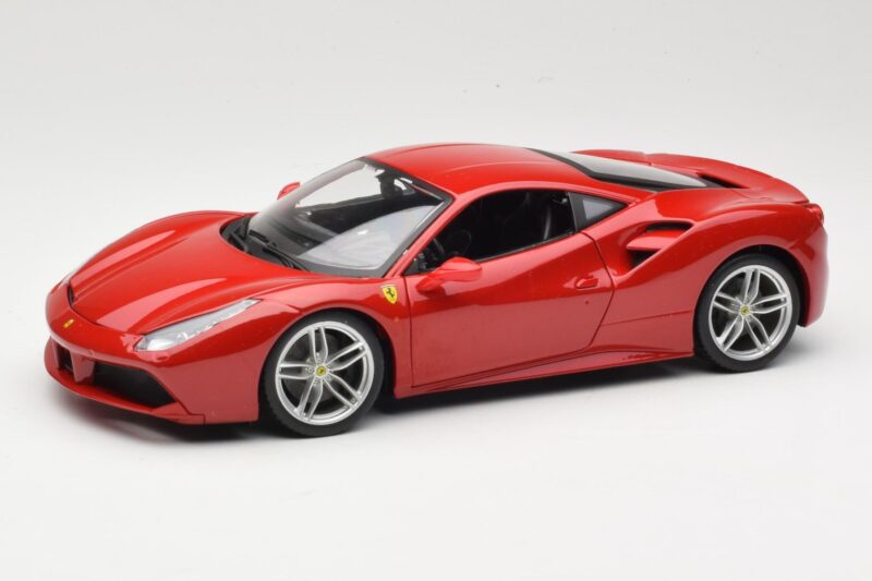 Ferrari 488 GTB Czerwony Bburago 1:18 18-16008 Metal