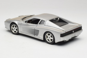 Ferrari 512 TR Srebrny Mira 1:18 6178-B1 Metal — zdjęcie 7 z 8