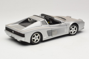 Ferrari 512TR Targa Srebrny Mira 1:18 6175 Metal — zdjęcie 3 z 8
