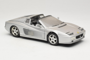 Ferrari 512TR Targa Srebrny Mira 1:18 6175 Metal — zdjęcie 6 z 8