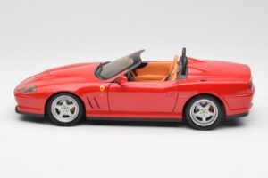 Ferrari 550 Barchetta Pininfarina Czerwony Bburago 1:18 327660 Metal — zdjęcie 4 z 8