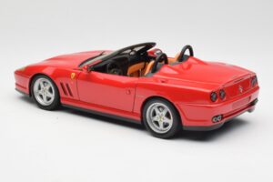 Ferrari 550 Barchetta Pininfarina Czerwony Bburago 1:18 327660 Metal — zdjęcie 7 z 8