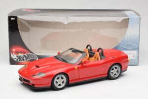 Ferrari 550 Barchetta Pininfarina Czerwony Bburago 1:18 327660 Metal — zdjęcie 8 z 8