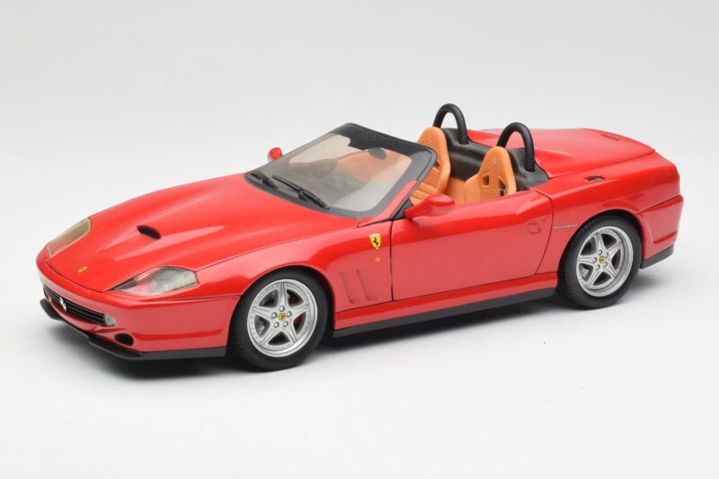 Ferrari 550 Barchetta Pininfarina Czerwony Bburago 1:18 327660 Metal