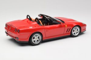 Ferrari 550 Barchetta Rosso Corsa Hot Wheels 1:18 29441 Metal — zdjęcie 3 z 8