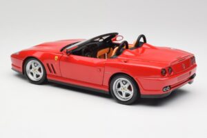 Ferrari 550 Barchetta Rosso Corsa Hot Wheels 1:18 29441 Metal — zdjęcie 7 z 8