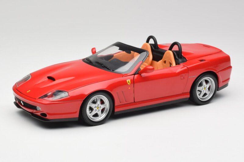Ferrari 550 Barchetta Rosso Corsa Hot Wheels 1:18 29441 Metal