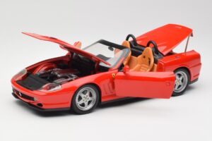 Ferrari 550 Barchetta Rosso Corsa Hot Wheels 1:18 074299294419 Metal — zdjęcie 2 z 8