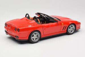 Ferrari 550 Barchetta Rosso Corsa Hot Wheels 1:18 074299294419 Metal — zdjęcie 3 z 8