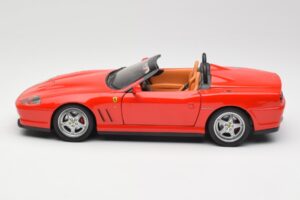 Ferrari 550 Barchetta Rosso Corsa Hot Wheels 1:18 074299294419 Metal — zdjęcie 4 z 8