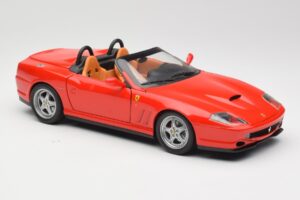 Ferrari 550 Barchetta Rosso Corsa Hot Wheels 1:18 074299294419 Metal — zdjęcie 6 z 8