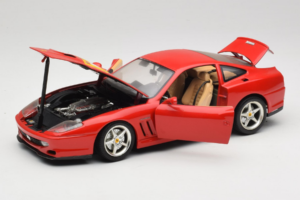 Ferrari 550 Maranello 22 Jahre Ferrari Model Club Czerwony Bburago 1:18 3064-P2 Metal — zdjęcie 2 z 8