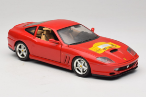 Ferrari 550 Maranello 22 Jahre Ferrari Model Club Czerwony Bburago 1:18 3064-P2 Metal — zdjęcie 6 z 8