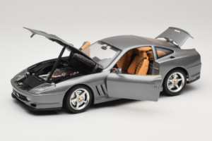 Ferrari 550 Maranello 25 Jahre Ferrari Model Club Srebrny 2. Wersja Bburago 1:18 3064-S1 Metal — zdjęcie 2 z 8