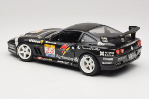 Ferrari 550 Maranello #23 Agrimaster Czarny Bburago 1:18 3344-B2 Metal — zdjęcie 7 z 8