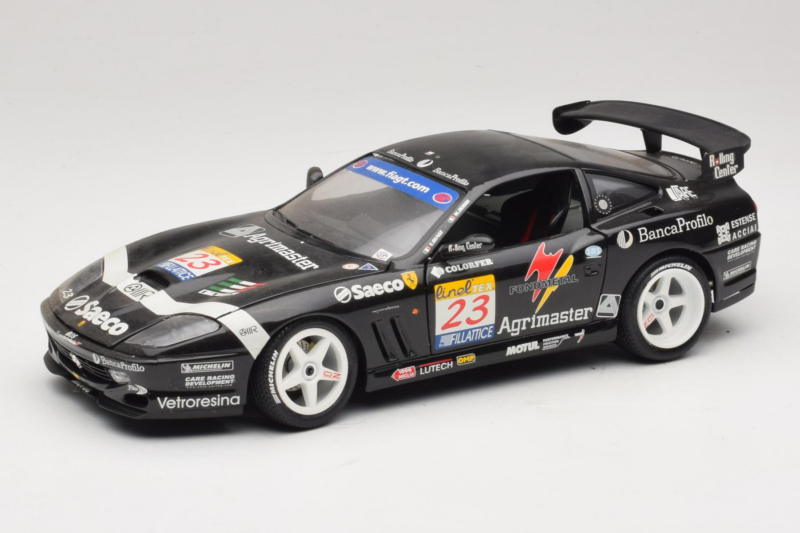 Ferrari 550 Maranello #23 Agrimaster Czarny Bburago 1:18 3344-B2 Metal