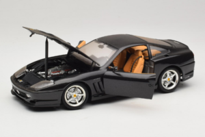 Ferrari 550 Maranello Czarny Metaliczny Bburago 1:18 3344-B1 Metal — zdjęcie 2 z 8