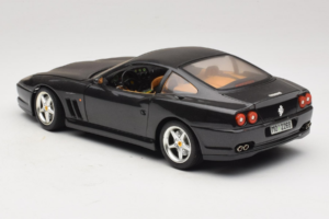 Ferrari 550 Maranello Czarny Metaliczny Bburago 1:18 3344-B1 Metal — zdjęcie 7 z 8
