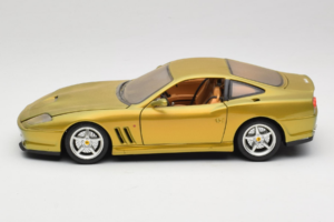 Ferrari 550 Maranello Gold Metallic Braccio & Gotz Bburago 1:18 3044-G1 Metal — zdjęcie 4 z 8