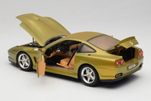 Ferrari 550 Maranello Gold Metallic Braccio & Gotz Bburago 1:18 3044-G1 Metal — zdjęcie 5 z 8