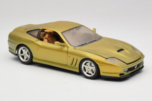 Ferrari 550 Maranello Gold Metallic Braccio & Gotz Bburago 1:18 3044-G1 Metal — zdjęcie 6 z 8