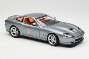 Ferrari 550 Maranello Szary Metallic Maisto 1:18 4839 Metal — zdjęcie 4 z 6