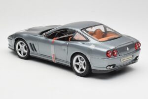 Ferrari 550 Maranello Szary Metallic Maisto 1:18 4839 Metal — zdjęcie 5 z 6