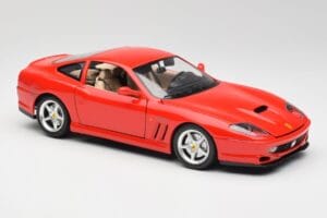 Ferrari 550 Maranello Czerwony Bburago 1:18 3064 Metal — zdjęcie 6 z 8