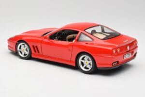 Ferrari 550 Maranello Czerwony Bburago 1:18 3064 Metal — zdjęcie 7 z 8