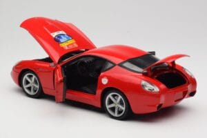 Ferrari 575 GTZ Zagato Czerwony Hot Wheels 1:18 L2960 Metal — zdjęcie 5 z 8