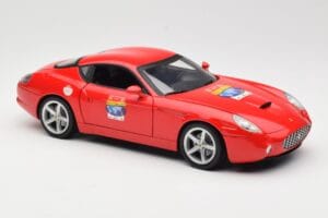 Ferrari 575 GTZ Zagato Czerwony Hot Wheels 1:18 L2960 Metal — zdjęcie 6 z 8