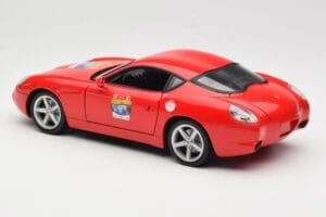 Ferrari 575 GTZ Zagato Czerwony Hot Wheels 1:18 L2960 Metal — zdjęcie 7 z 8