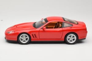 Ferrari 575M Maranello Czerwony Hot Wheels 1:18 54937 Metal — zdjęcie 4 z 8