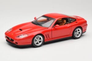 Ferrari 575M Maranello Czerwony Hot Wheels 1:18 54937 Metal