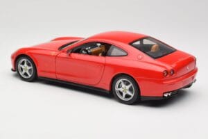 Ferrari 612 Scaglietti Rosso Corsa Hot Wheels 1:18 B6047 Metal — zdjęcie 7 z 8