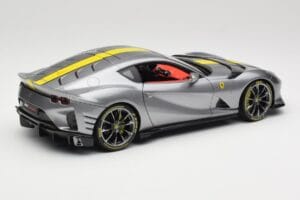 Ferrari 812 Competizione Grigio Coburn Bburago 1:18 18-01647 Metal — zdjęcie 3 z 8