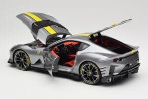 Ferrari 812 Competizione Grigio Coburn Bburago 1:18 18-01647 Metal — zdjęcie 5 z 8