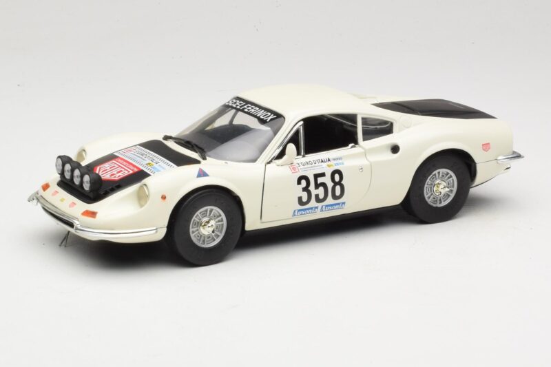 Ferrari Dino 246 GT Biały Anson 1:18 3580 Metal