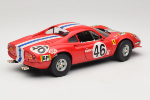 Ferrari Dino 246 GT #46 Czerwony Anson 1:18 3580-P1 Metal — zdjęcie 3 z 8