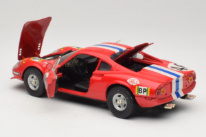 Ferrari Dino 246 GT #46 Czerwony Anson 1:18 3580-P1 Metal — zdjęcie 5 z 8