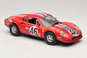 Ferrari Dino 246 GT #46 Czerwony Anson 1:18 3580-P1 Metal — zdjęcie 6 z 8
